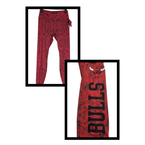 NWT Women's - NBA Chicago Bulls Leggings, Size Large - Picture 1 of 10
